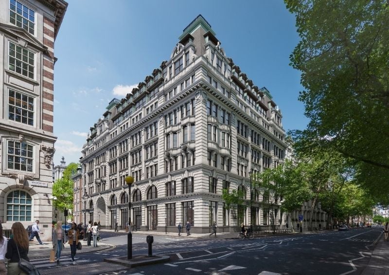Sustainable construction materials at 7 Millbank