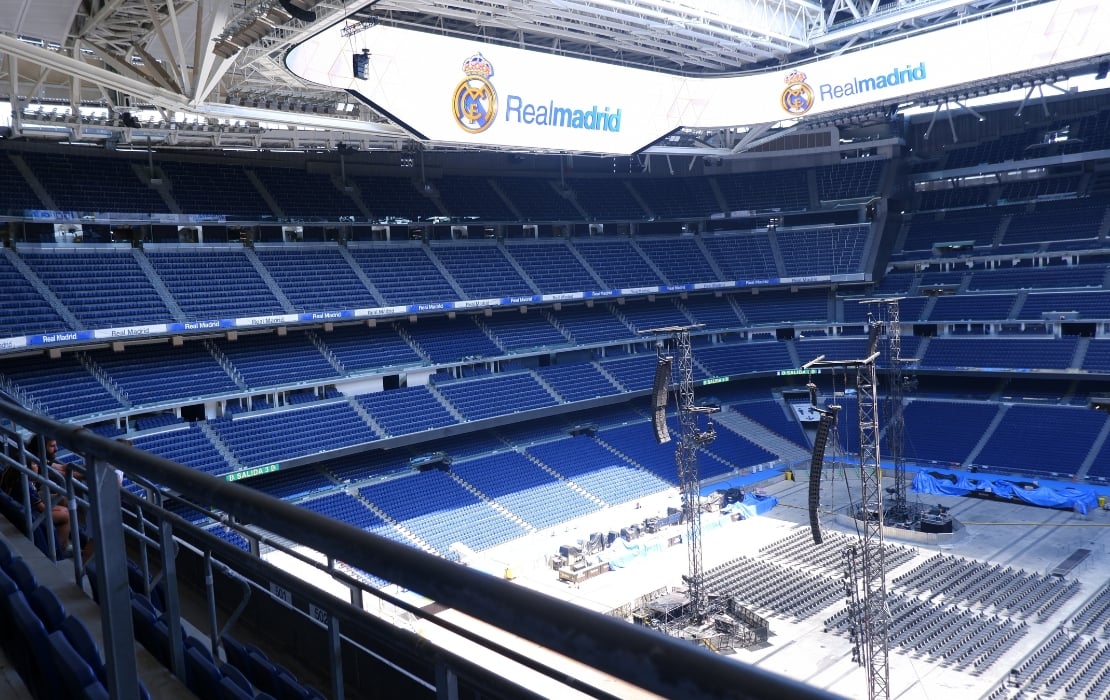 santiago bernabeu interior