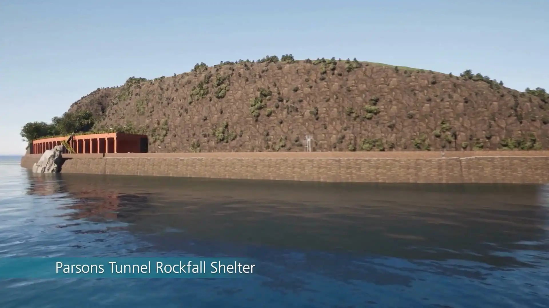 Parsons Tunnel Rockfall Shelter
