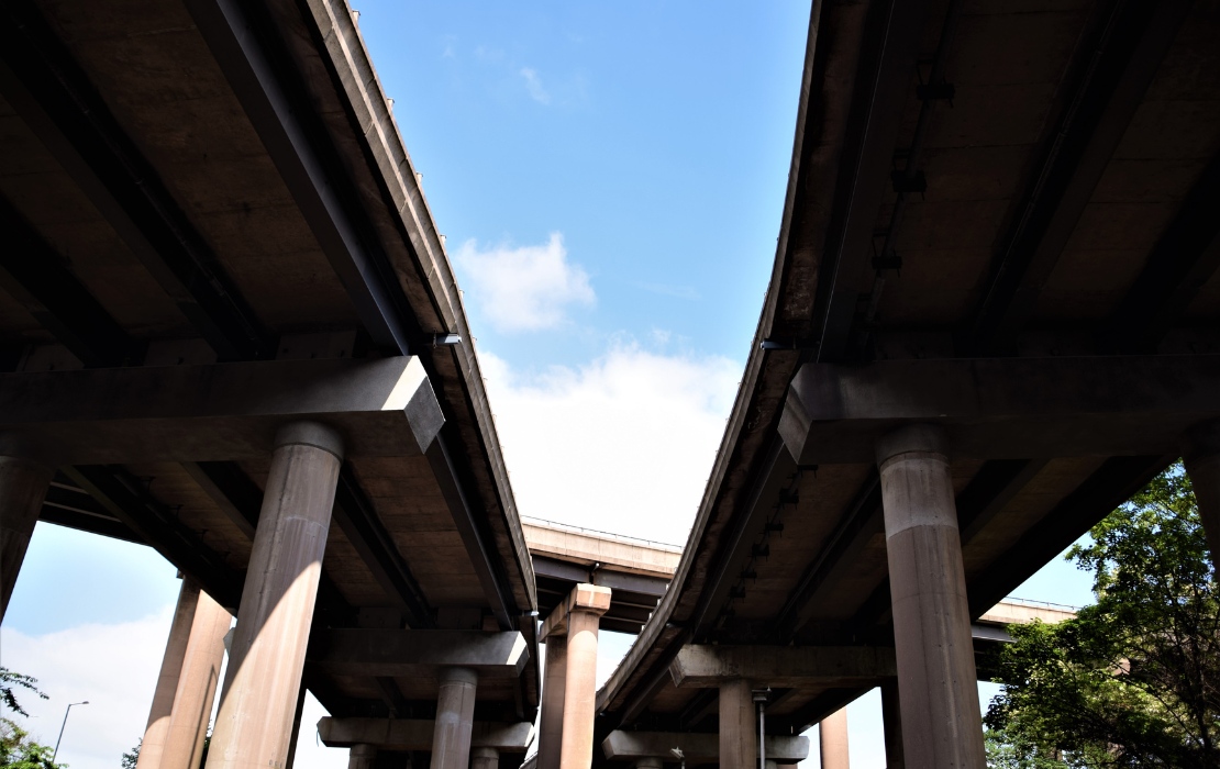 view from underneath
