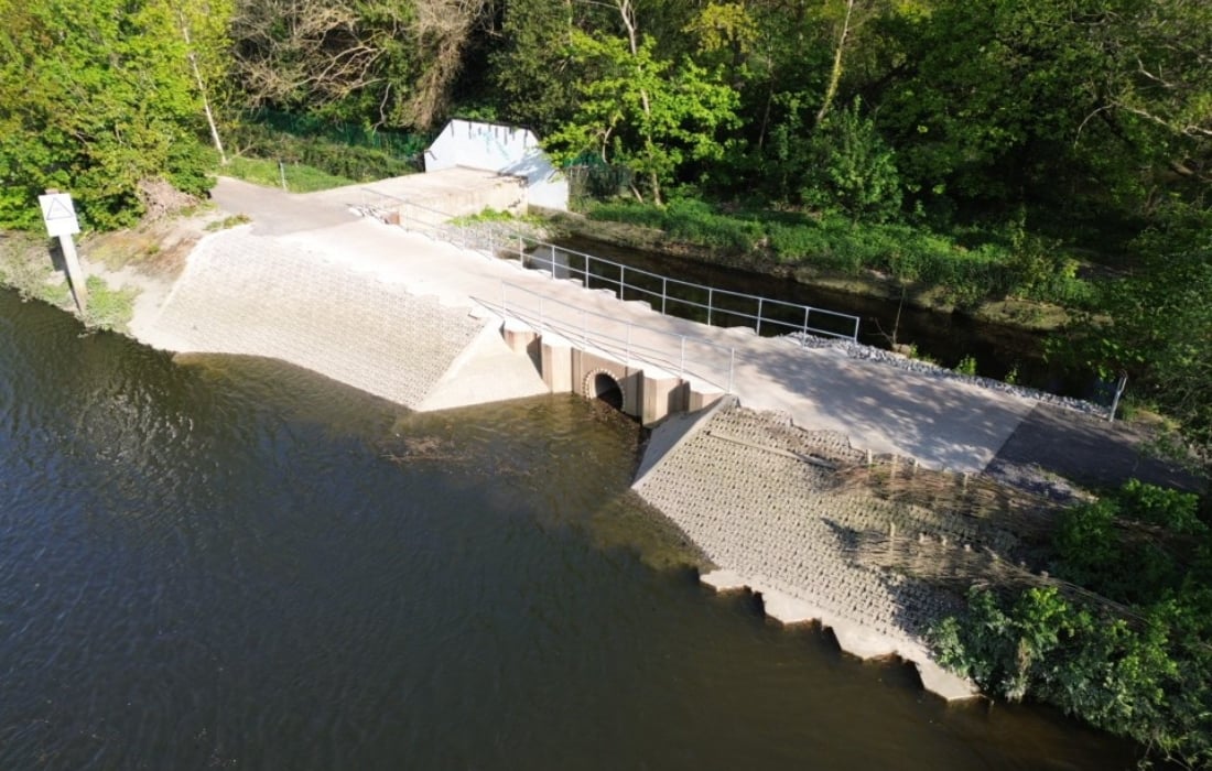 The Thames Path at Kew. Image credit: Tony Gee and Partners on behalf of Richmond Council