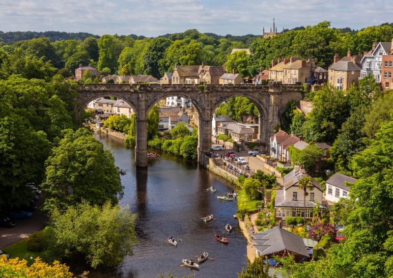 The Knaresborough Viaduct in North Yorkshire, UK. Image credit: Shutterstock
