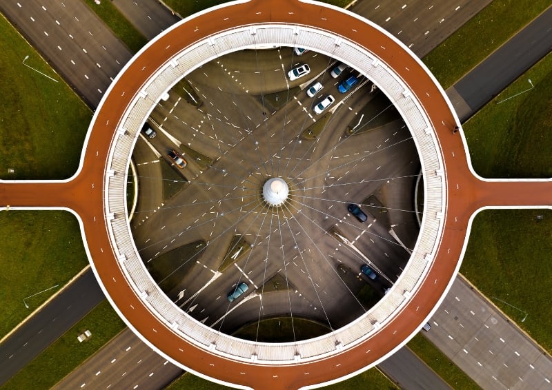 What can a floating roundabout teach us about cycling in the UK?