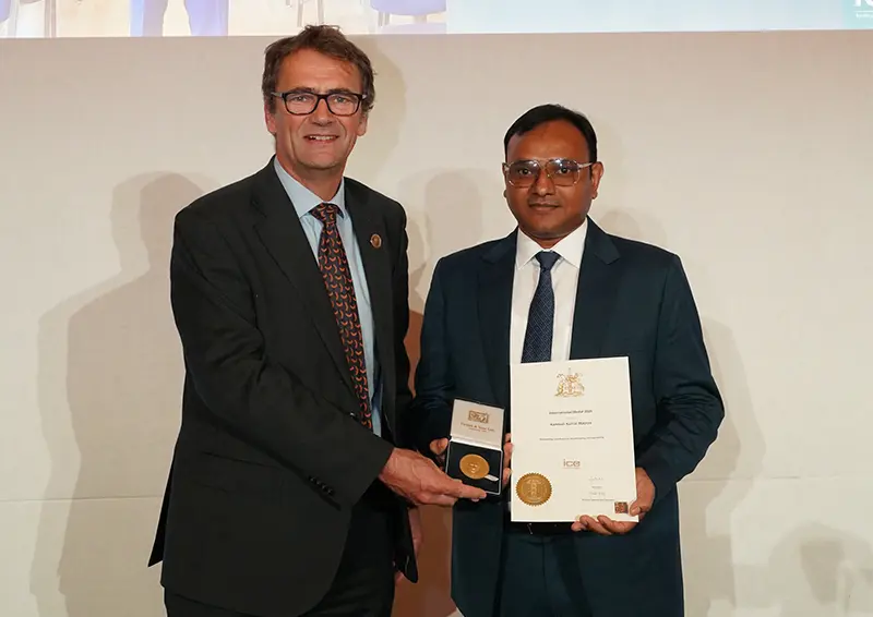 International medal winner Kamlesh Kumar Maurya