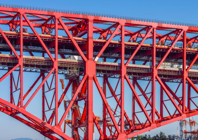 Minato Bridge in Osaka, Japan. Image credit: Shutterstock