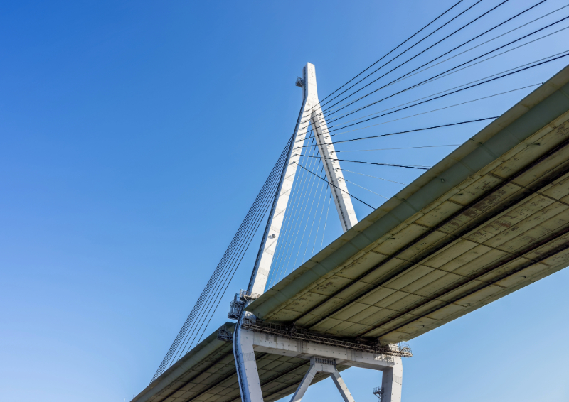 Design and construction of a sharp-curved cable-stayed bridge on SCLR, Mumbai