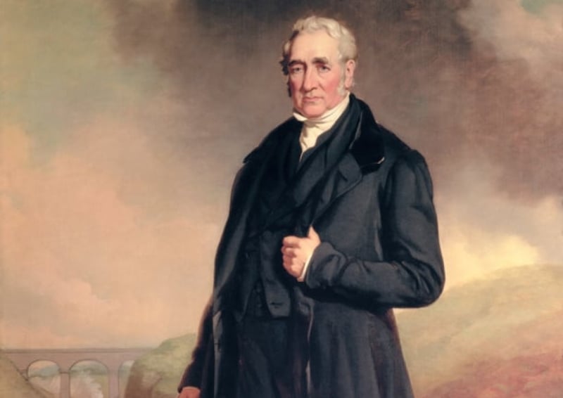George Stephenson, father of the railways. Image credit: IMechE (public domain)