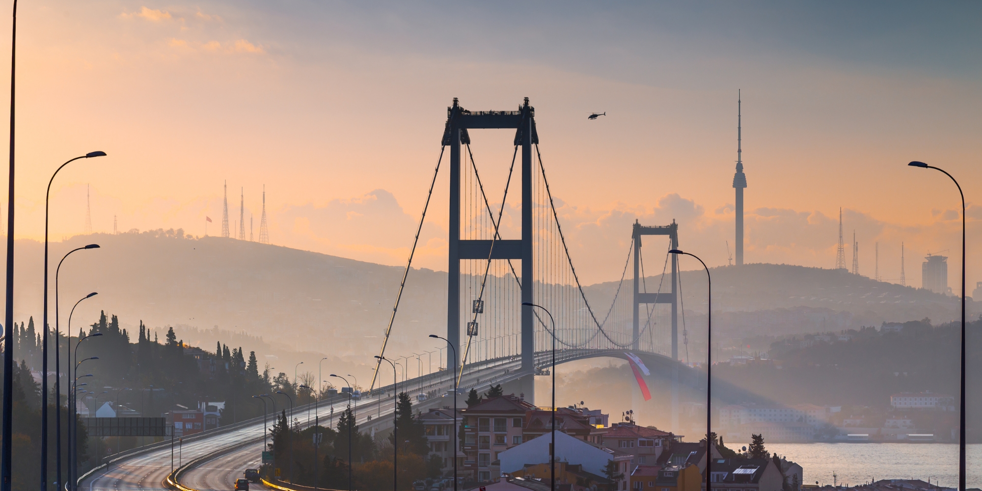 bosphorus bridge empty