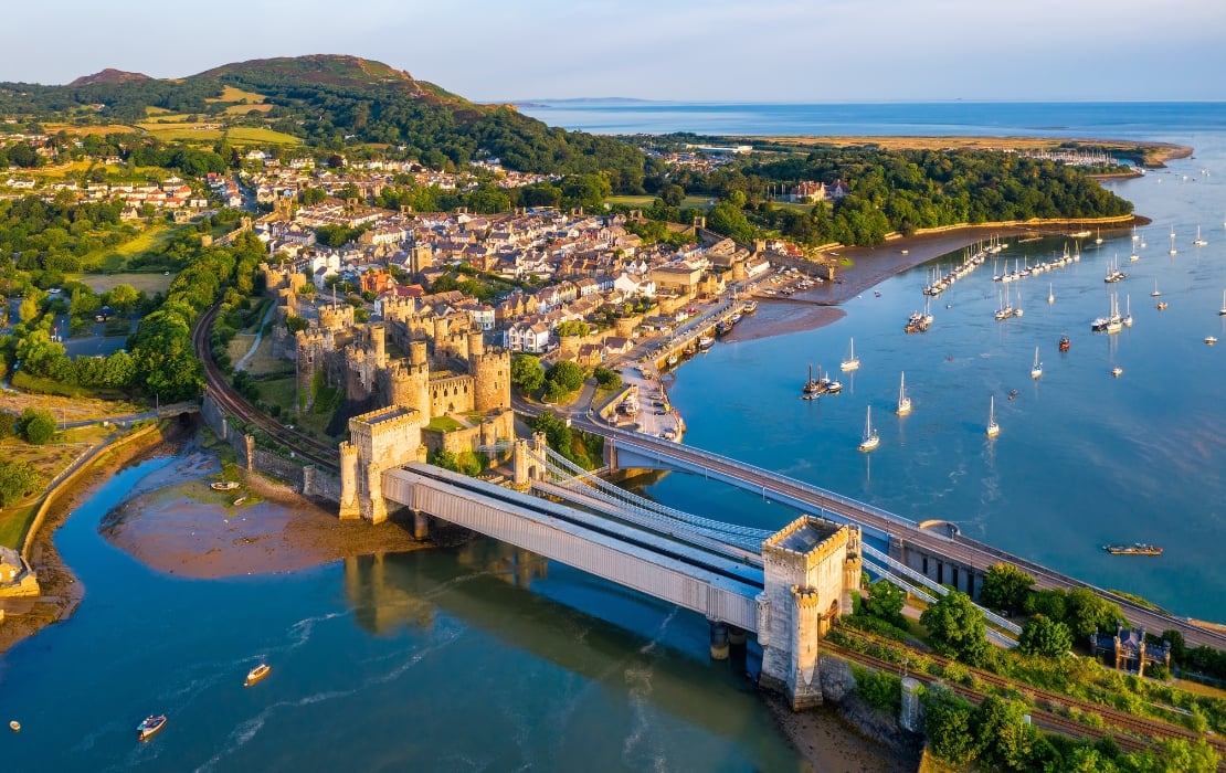 view of the bridges