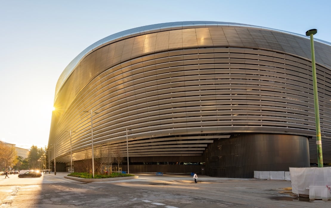 Santiago Bernabeu exterior