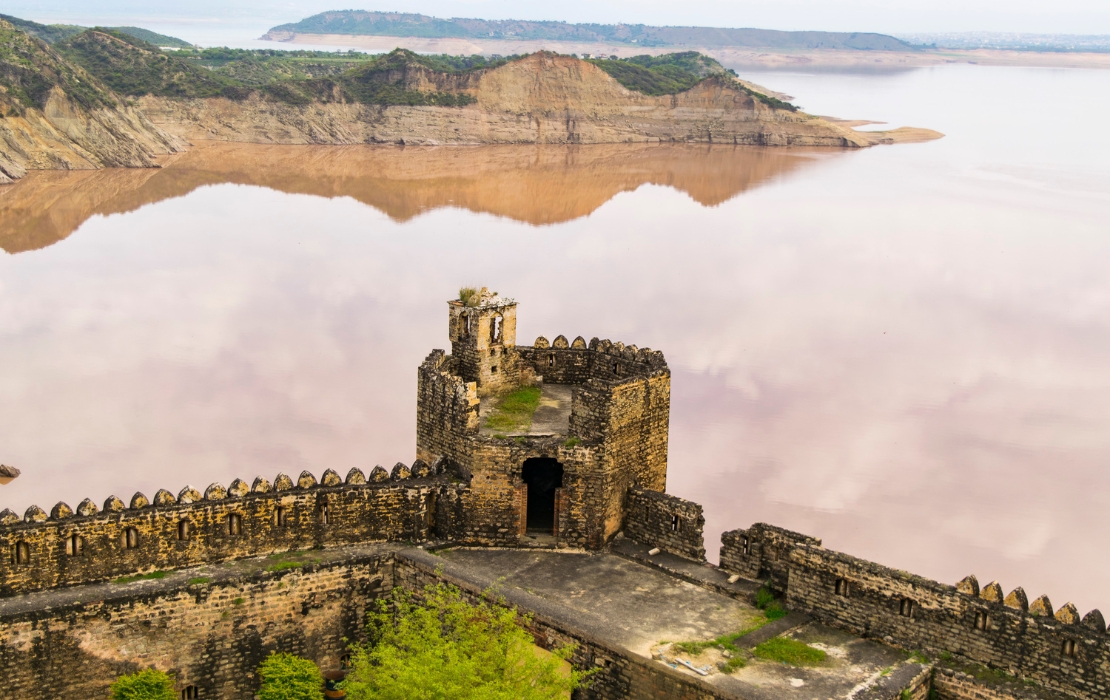 fortress by the dam