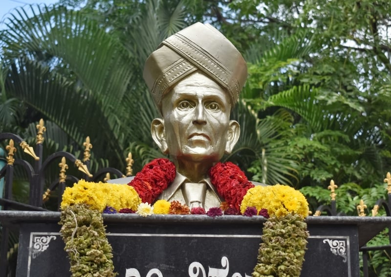 Sir Mokshagundam Visvesvaraya. Image credit: Shutterstock