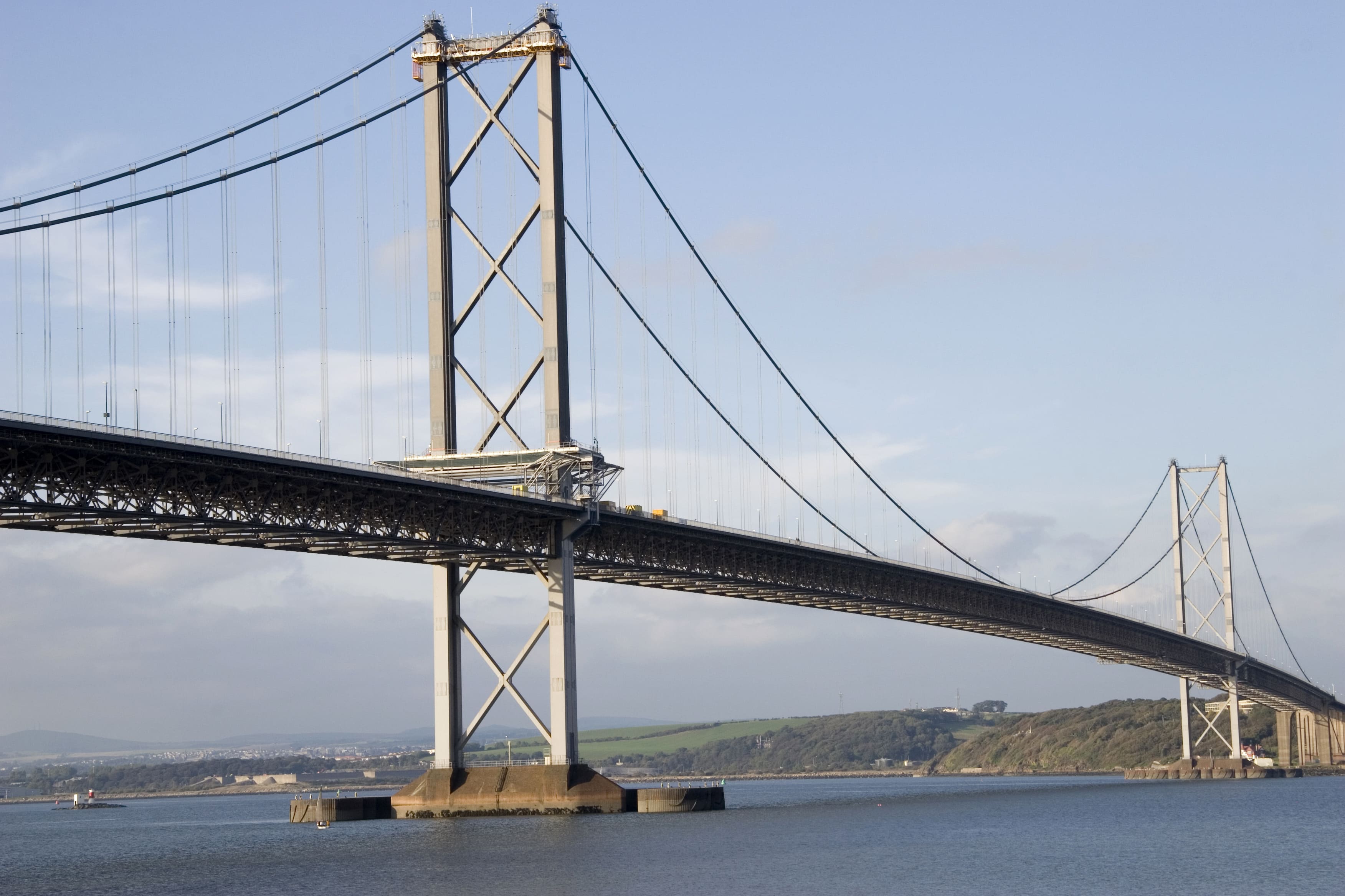 The Forth Road Bridge, Queensferry. Image credit: Shutterstock