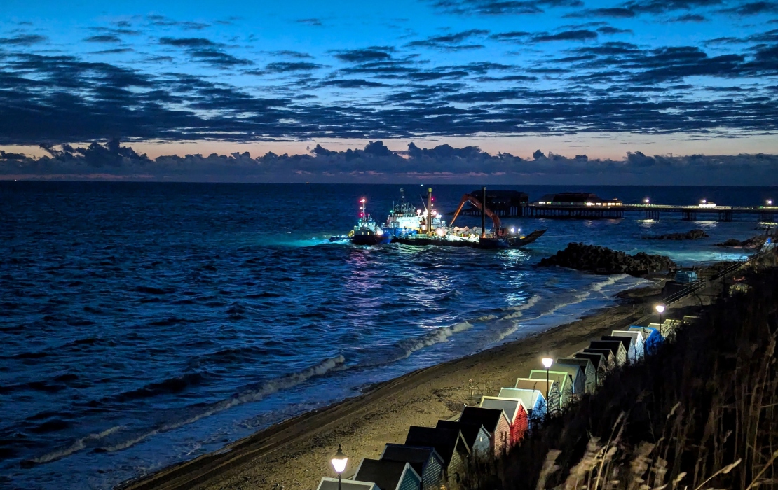 night time view