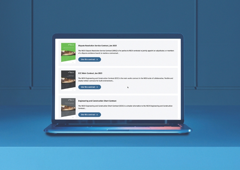 NEC Contracts launches digital tool with aim to reduce errors and disputes in construction