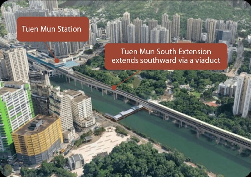 ICE HKA x HK-TWf: visit to MTR Tuen Mun South Extension Project - Contract 1500