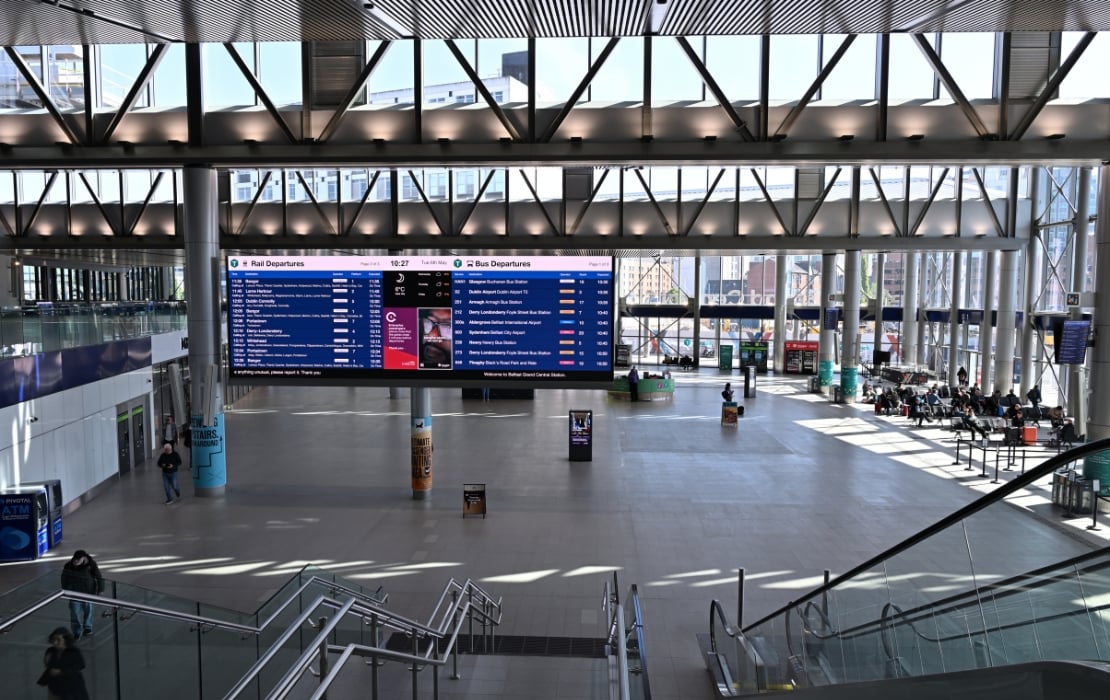 station interior