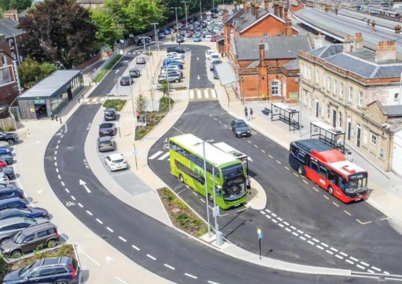 Salisbury Station Forecourt