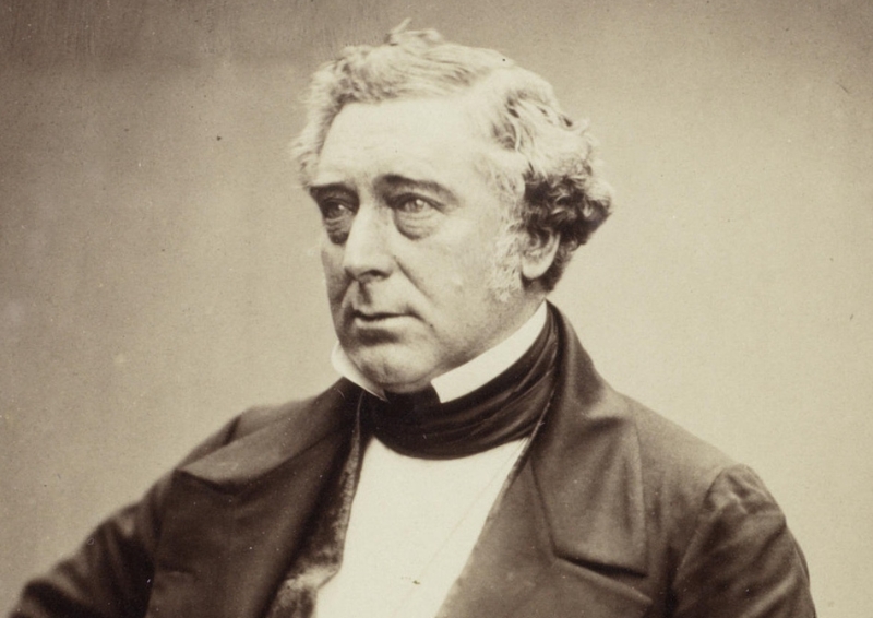 Robert Stephenson was President of the ICE from 1855-1857. Image credit: Maull and Polybank (public domain)