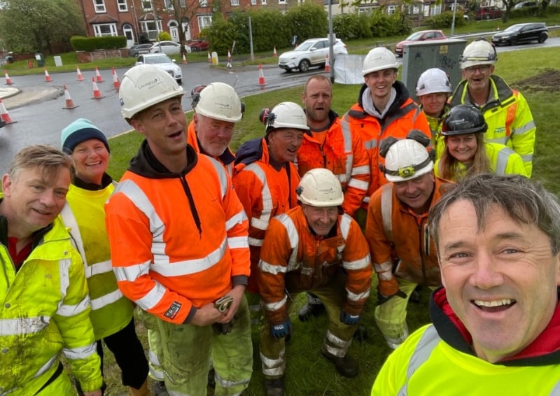 The Lincolnshire Highways partnership took home the Social Value Merit Award. Image credit: Lincolnshire Highways partnership