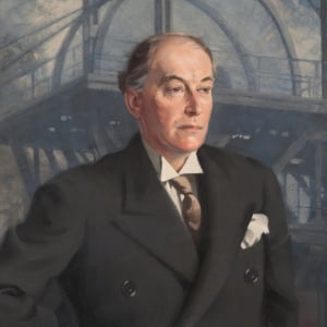 An oil painting of Sir Richard Redmayne