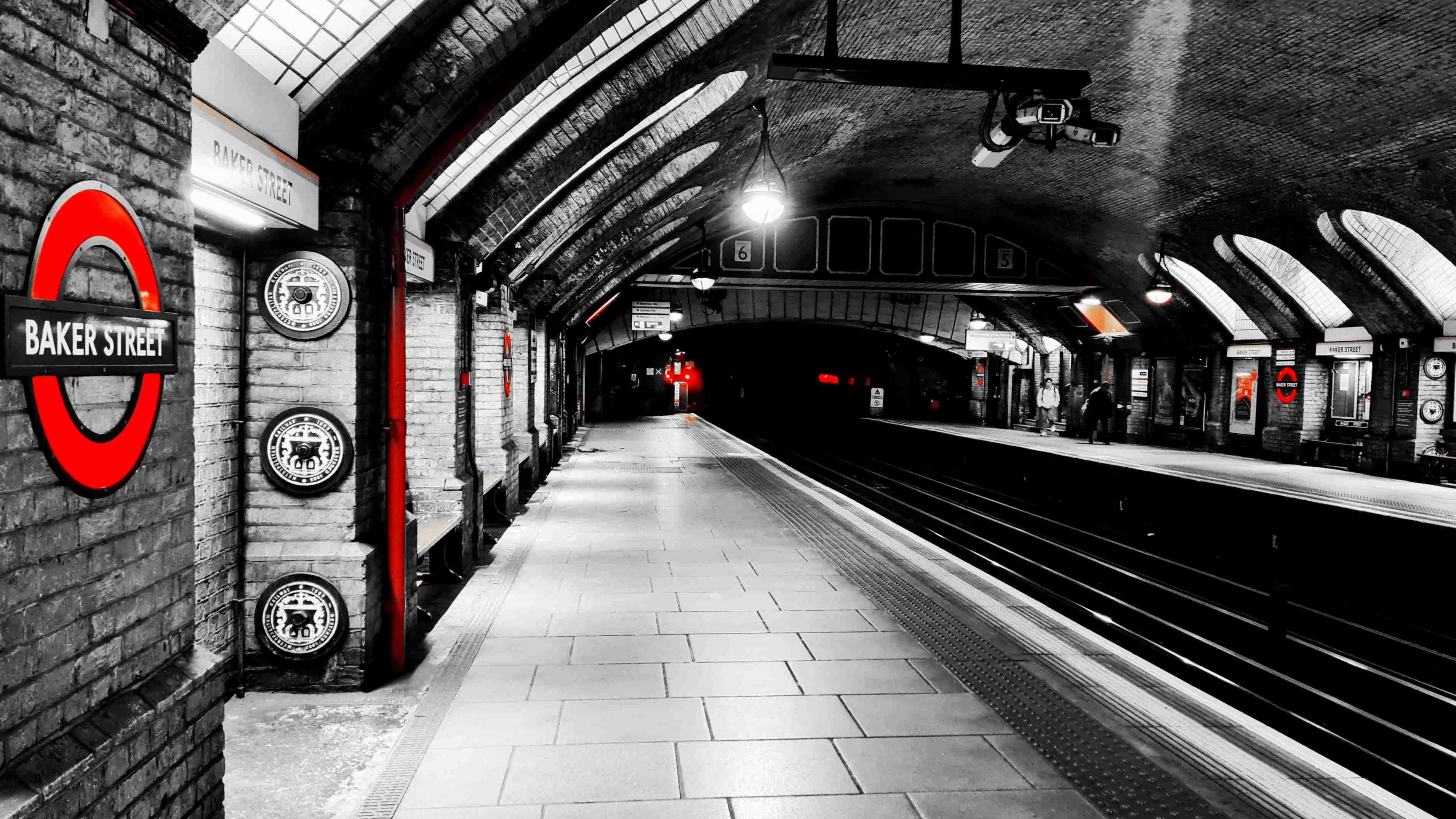 Timeless Connections: Baker Street Station Baker Street Underground Station, London
