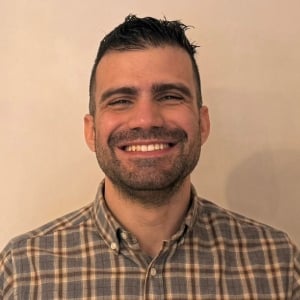 A headshot of Giorgos Katsimpras