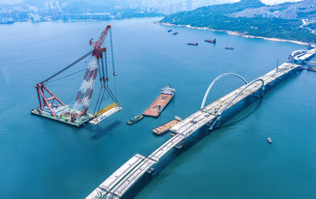 whole span lifting cross bay link