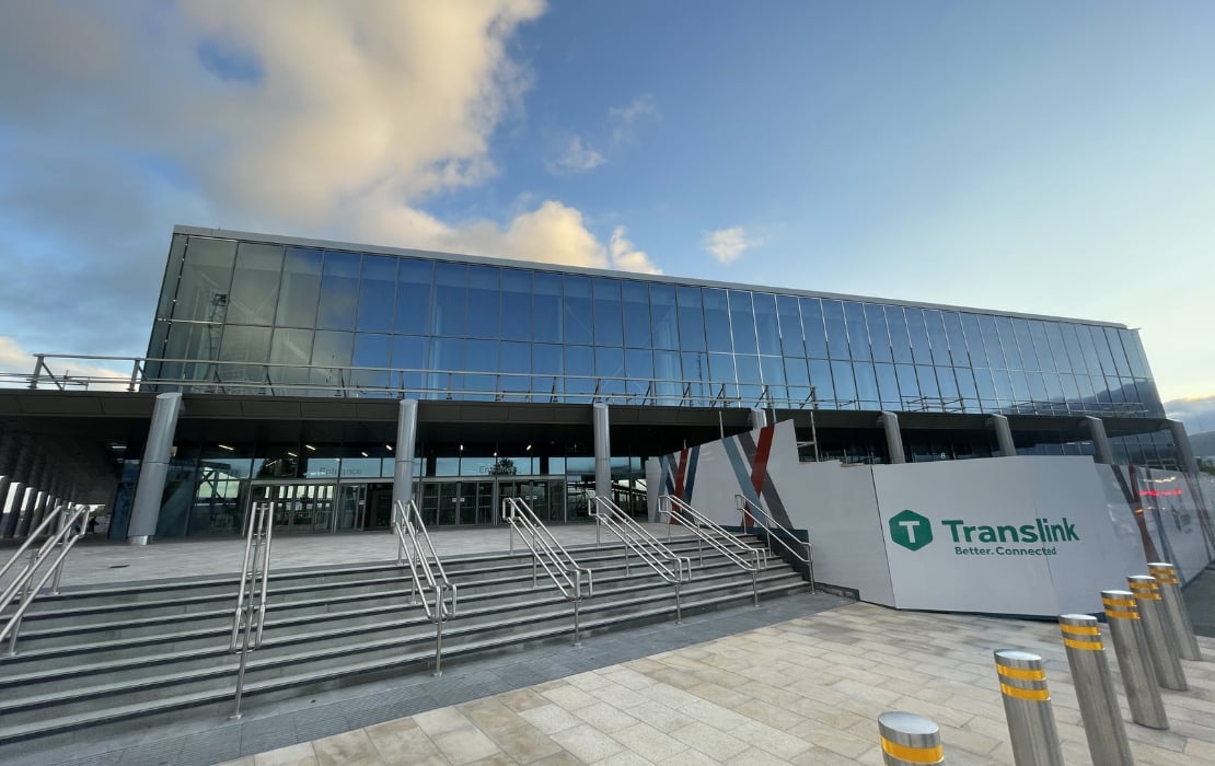station exterior