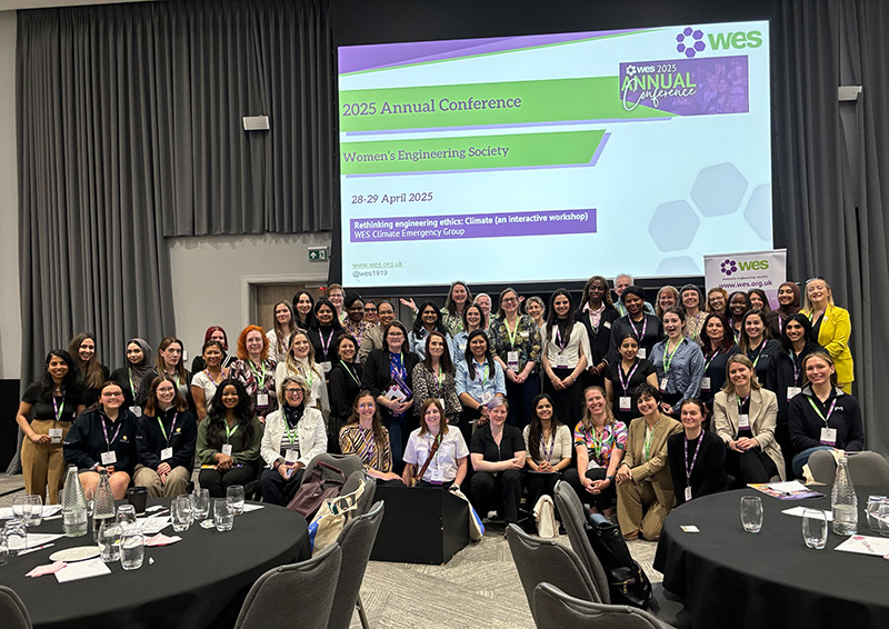 Pilot roundtable session at the Women’s Engineering Society Conference, April 2025. Image credit: ICE