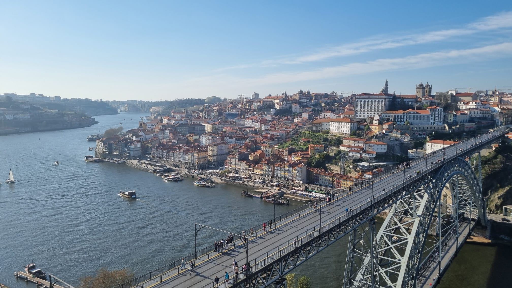 Luís I Bridge - From Above, Porto, Portugal