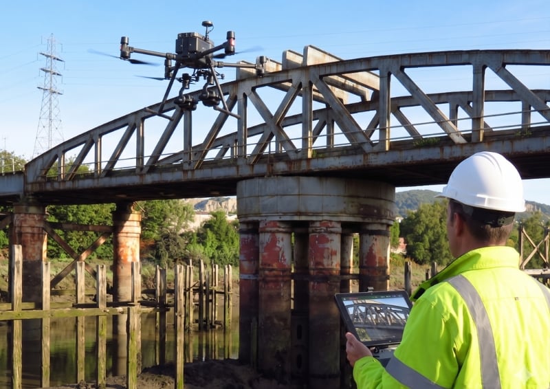 Drones, AI and the need for speed: revolutionising how we look after our bridges
