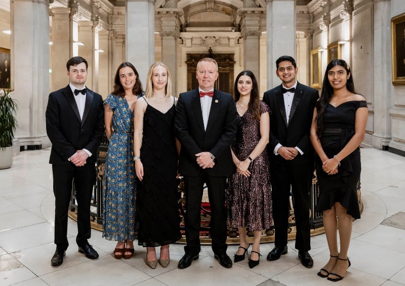 David Porter and his Future Leaders. Image credit: ICE