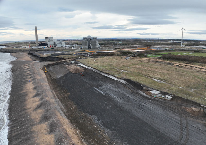 Lynemouth Coastal Landfill Remediation