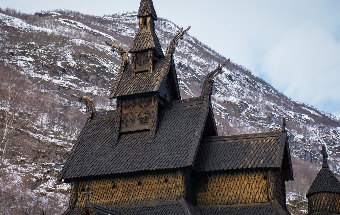 close up view of church roof