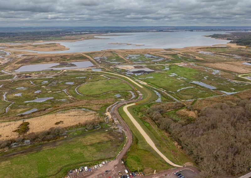 Coastal change at the Moors at Arne: site visit