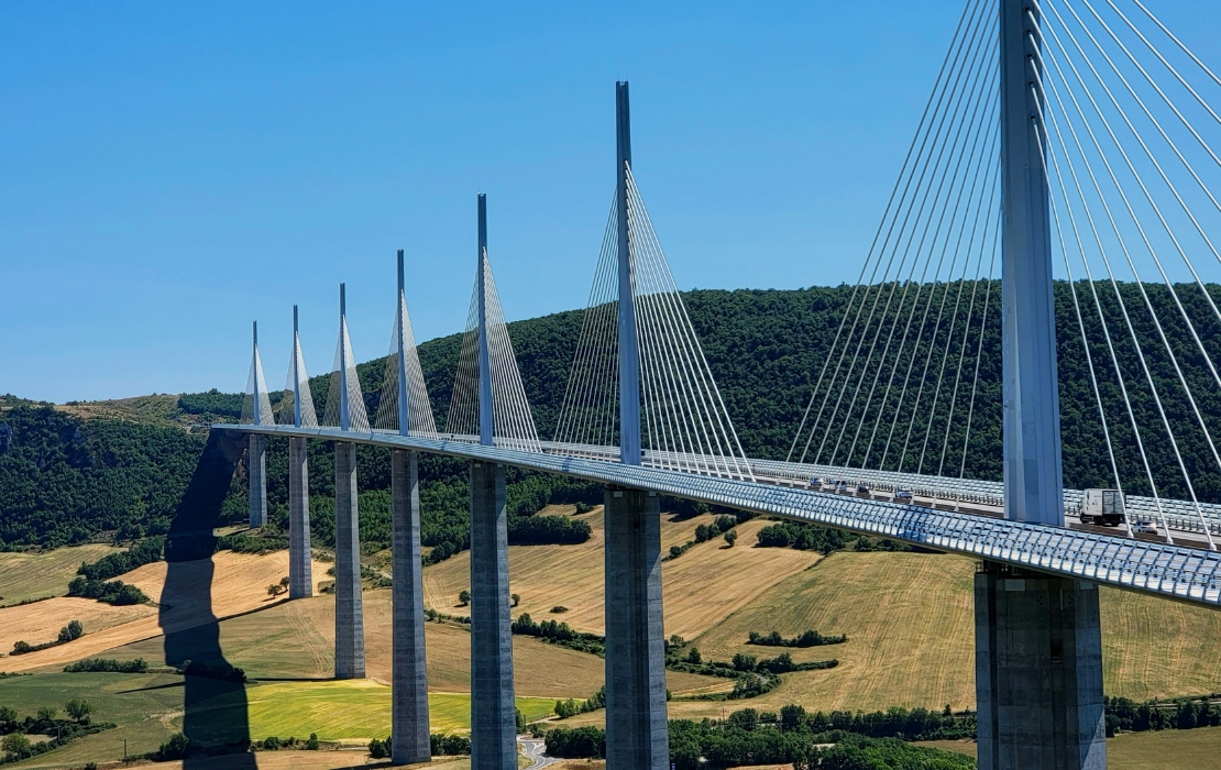 eye level view of the bridge
