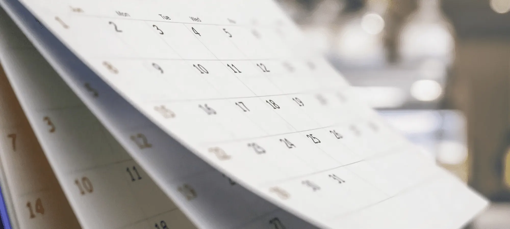 ICE Presidential Calendar