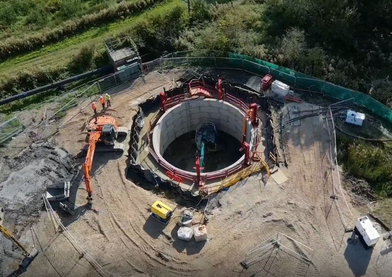 The innovation of the Storm Spill Reduction Programme: Shaft Automation Tool won it an EMMA. Image credit: Galliford Try and GHD